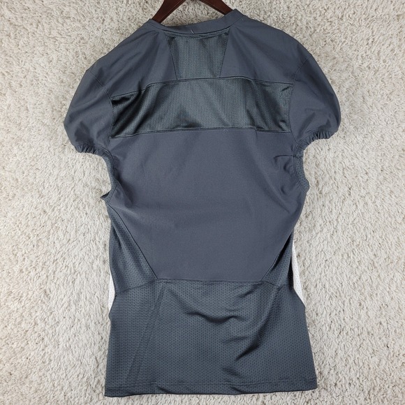 Adidas Football Jersey Mens Large Gray New A1 Stock J GG7391 Short Sleeve - Picture 4 of 9